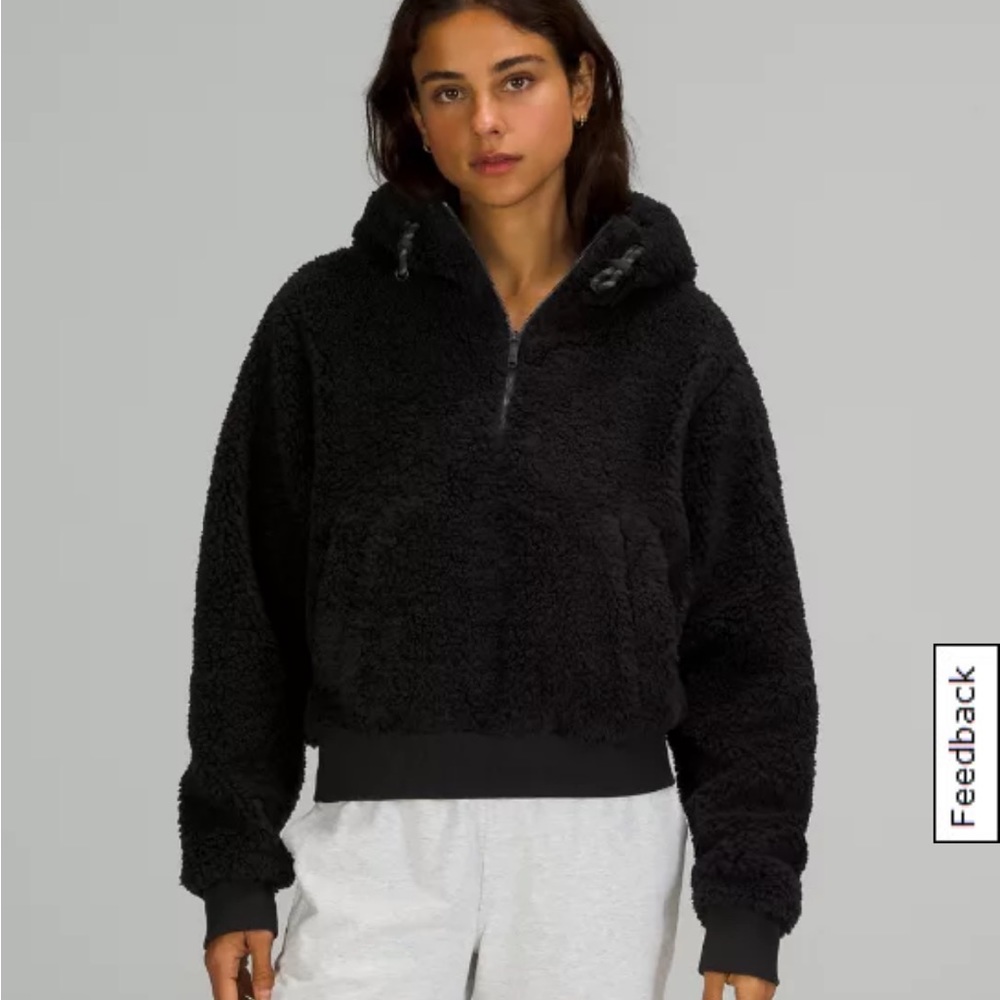 Lululemon Textured Fleece 1/2 Zip